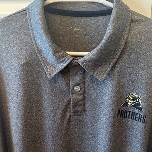 3/$15 UNIVERSITY OF PITTSBURGH Men’s Golf Polo Gray PITT Panthers Shirt Sz XL
